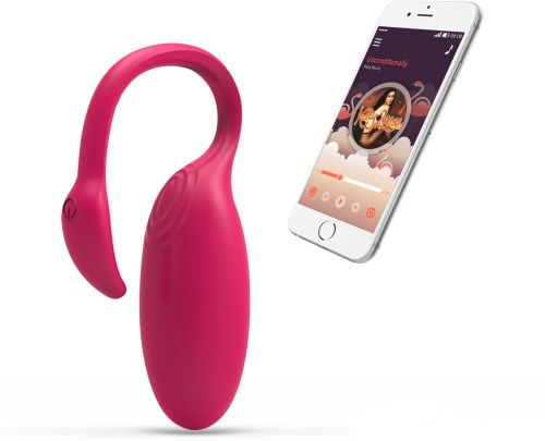 Magic Motion Flamingo Vibrating Egg, Pink, 20 cm