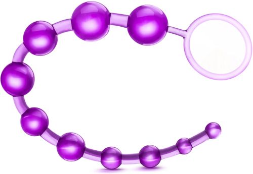 Blush B Yours Basic Beads | Анални топчета Purple 32 см