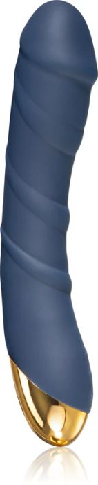 Dream Toys Goddess Collection Atlas вибратор, Blue/Gold, 21.5 см