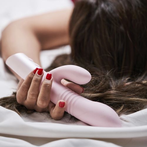 Blush Fraya вибратор със стимулиране на клитора, Pink, 25.5 см