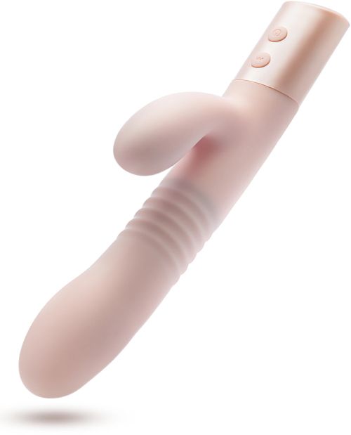 Blush Fraya вибратор със стимулиране на клитора, Pink, 25.5 см
