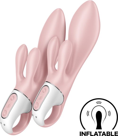 Satisfyer AIR PUMP Bunny 3 вибратор, Pink, 20.7 см