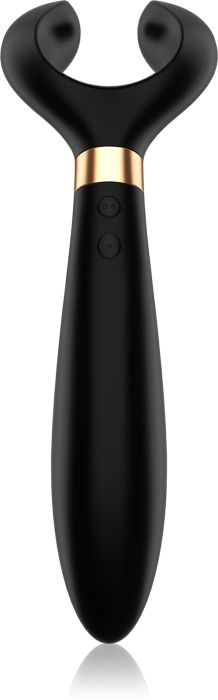 Satisfyer Endless Fun вибратор за двойки, Black/Gold, 23.5 см