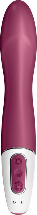 Satisfyer BIG HEAT Warming G-Spot вибратор, Purple/Wine, 22.4 см