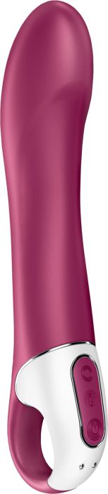 Satisfyer BIG HEAT Warming G-Spot вибратор, Purple/Wine, 22.4 см