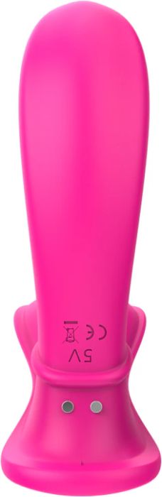 Dream Toys Vibes of Love Remote Panty вибратор за бельо, Pink/White, 11 см