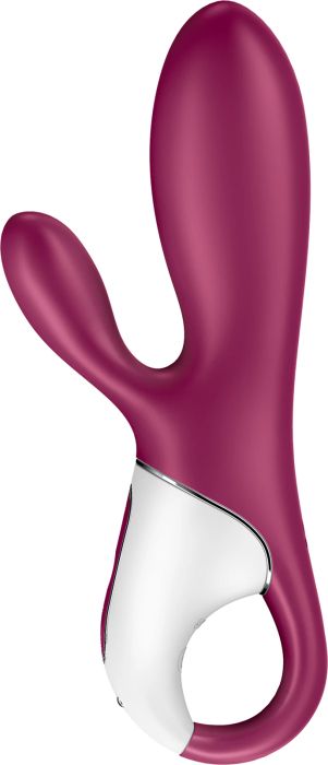 Satisfyer HOT BUNNY CONNECT APP вибратор със стимулиране на клитора, Violet, 17.3 см