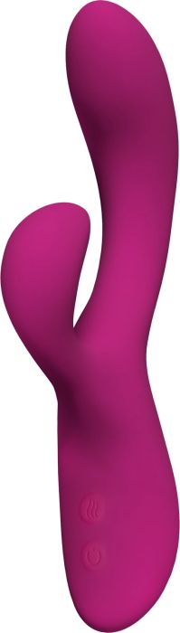 Blush Quinn Warming Rabbit Vibe вибратор със стимулиране на клитора, Pink, 23.3 см