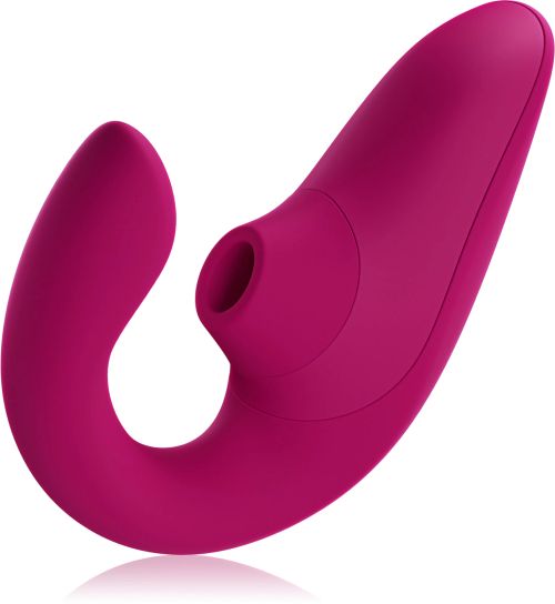 Womanizer Blend Dual Stimulation вибратор със стимулиране на клитора, Purple/Wine