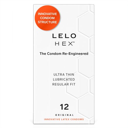 LELO HEX Original презервативи, 12 бр.