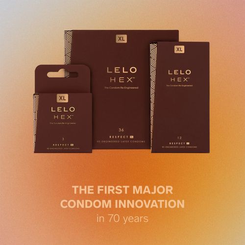 LELO HEX Respect XL Condoms