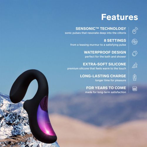 LELO ENIGMA вибратор със стимулиране на клитора, Deep Rose, 17 см