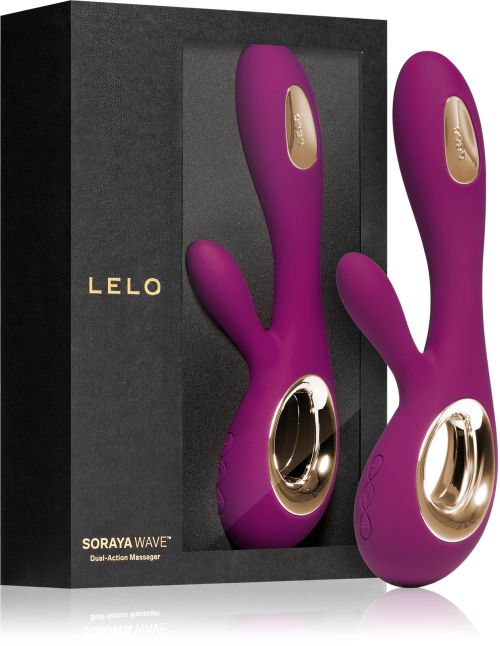 LELO SORAYA Wave вибратор със стимулиране на клитора, 21.5 см