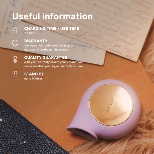 LELO Sila клитор стимулатор, Lilac, 8 см