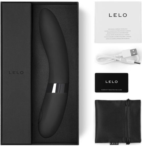 LELO Elise 2 вибратор, Black/Silver, 22 см
