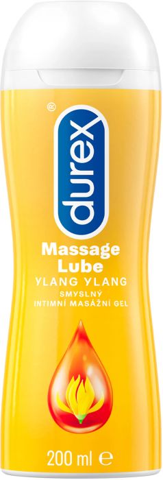 Durex Ylang Ylang масажен гел и лубрикант, 200 мл