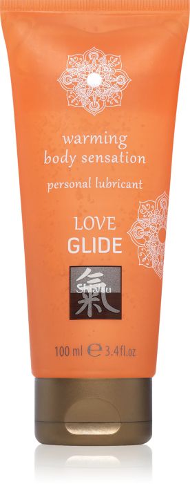 HOT Shiatsu Love Glide Warming лубрикант гел със загряващ ефект, 100 мл