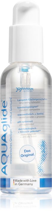 JoyDivision AQUAglide Natural Lubricant Gel, 125 ml