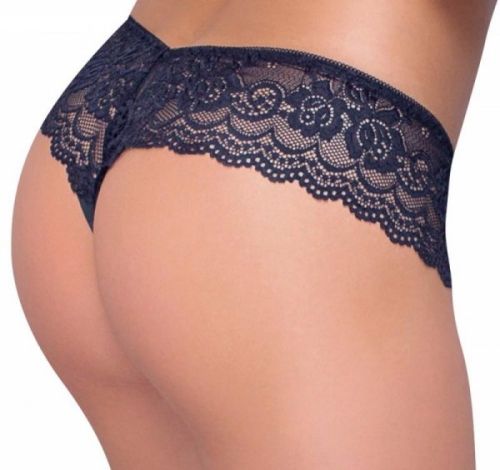 Cottelli LINGERIE Черни дантелени бикини S/M