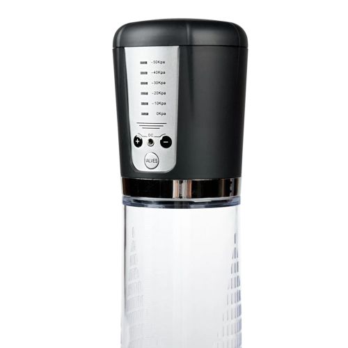 Men Powerup / Canwin 110078 автоматична вакуумна помпа за пенис с LCD дисплей и мастурбатор