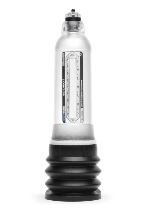 Bathmate Hydromax7 Crystal Clear Water-Based Vacuum Penis Pump