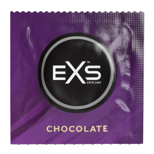 EXS Chocolate ароматизиран латексов презерватив с вкус на шоколад 54 mm