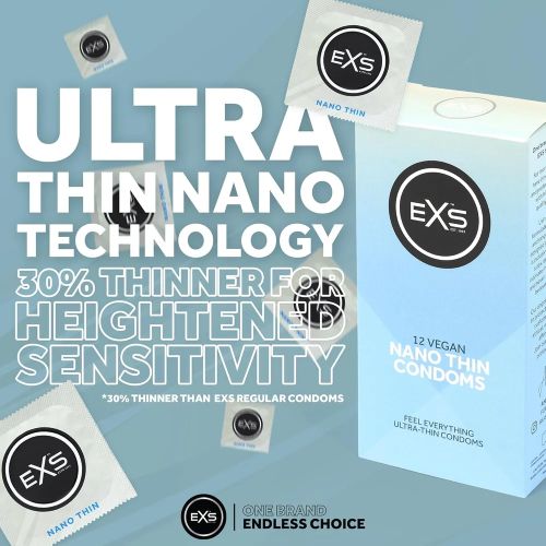 EXS Nano Thin ултратънък латексов презерватив 53 mm