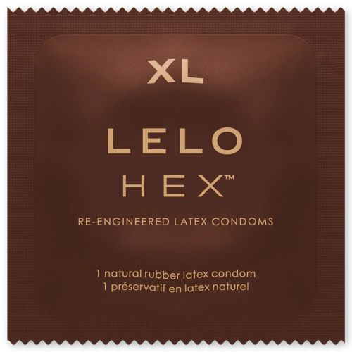 LELO HEX Respect XL Ultra-Thin Natural Latex Condom 58 mm – 1 pc.