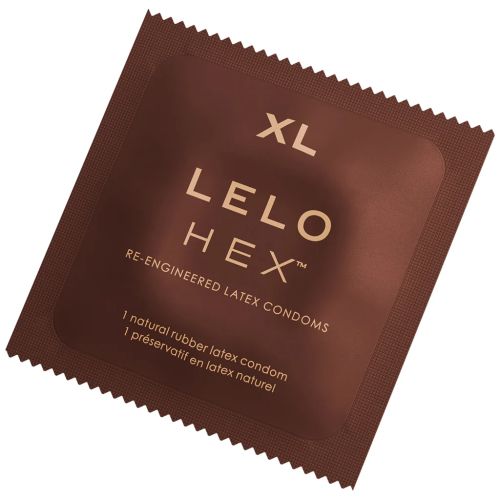 LELO HEX Respect XL Ultra-Thin Natural Latex Condom 58 mm – 1 pc.