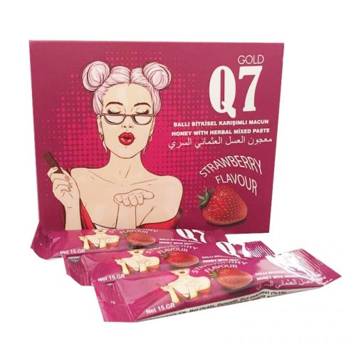 Gold Q7 Strawberry Herbal Epimedium Paste for Women – 1 Sachet 15 g
