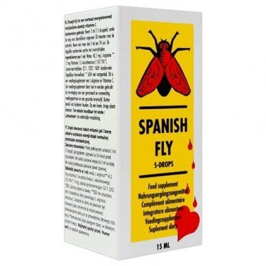 Cobeco Pharma Spanish Fly S-Drops капки с L-аргинин и витамин C – 15 ml