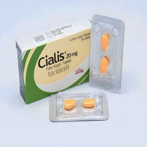 Cialis 20 mg Tadalafil for Erectile Dysfunction – 4 Film-Coated Tablets