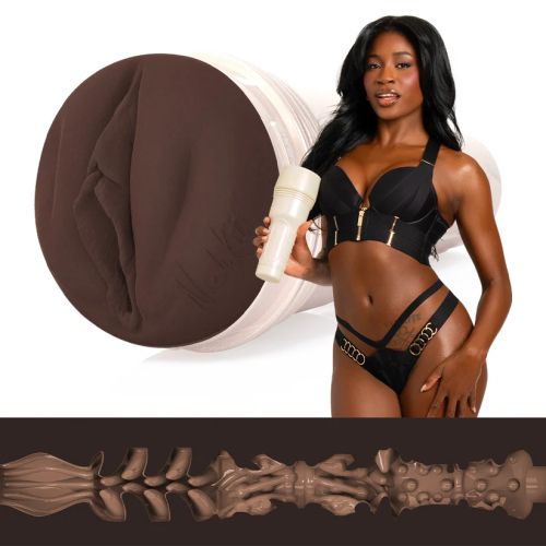 Fleshlight Girls Nicole Kitt Purrrrrfection реалистичен вагинален мастурбатор с регулируем вакуум – 25 см