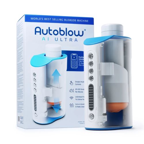 Autoblow AI Ultra Automatic Masturbator with AI & Video Sync – EU Plug