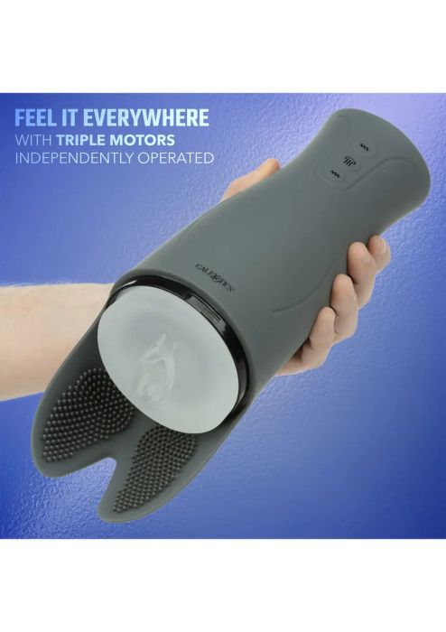 CalExotics Milk Master Ultimate Automatic Suction & Vibration Masturbator – Black